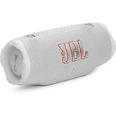 Jbl Charge 6 Portable Waterproof & Drop Proof Bluetooth Speaker, Bold Pro Sound With Ai Sound Boost, 28hrs Of Playtime, Built In Power Bank & Comes With A Sturdy/removable Carrying Strap White